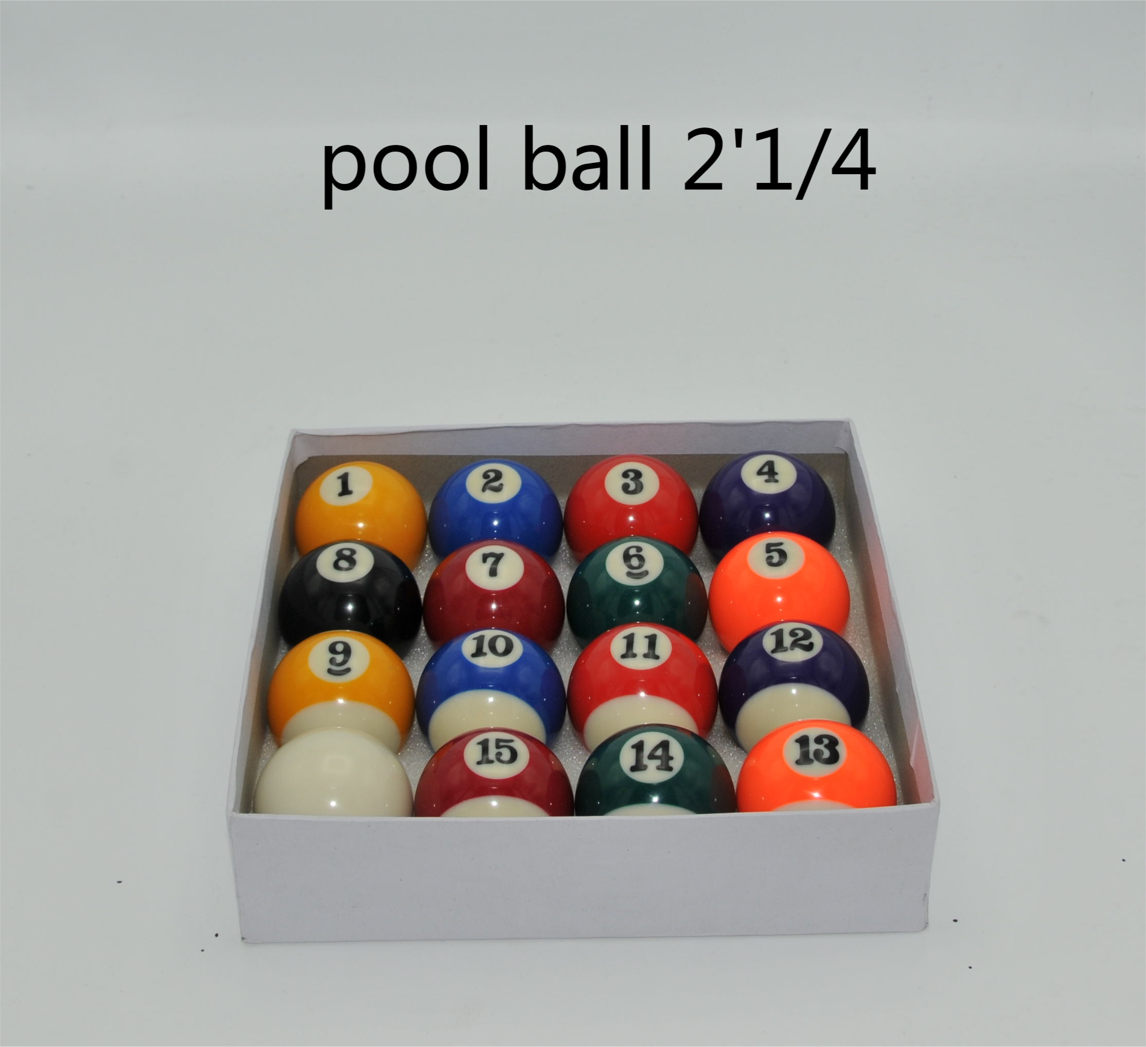 pool balls 2'1/4